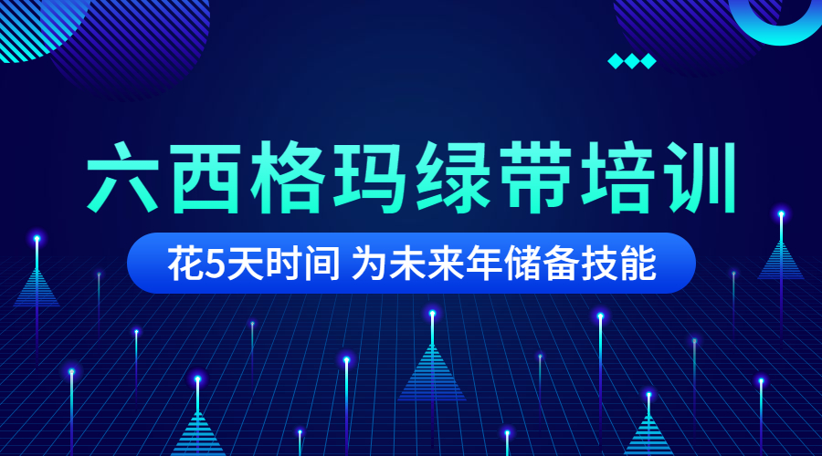 1.1 六西格玛绿带培训（第1天上午部分）